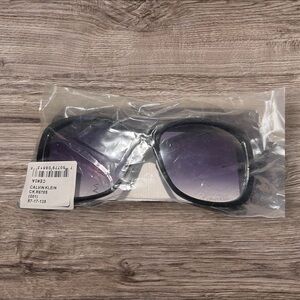 Calvin Klein Black Round Sunglasses - NWT